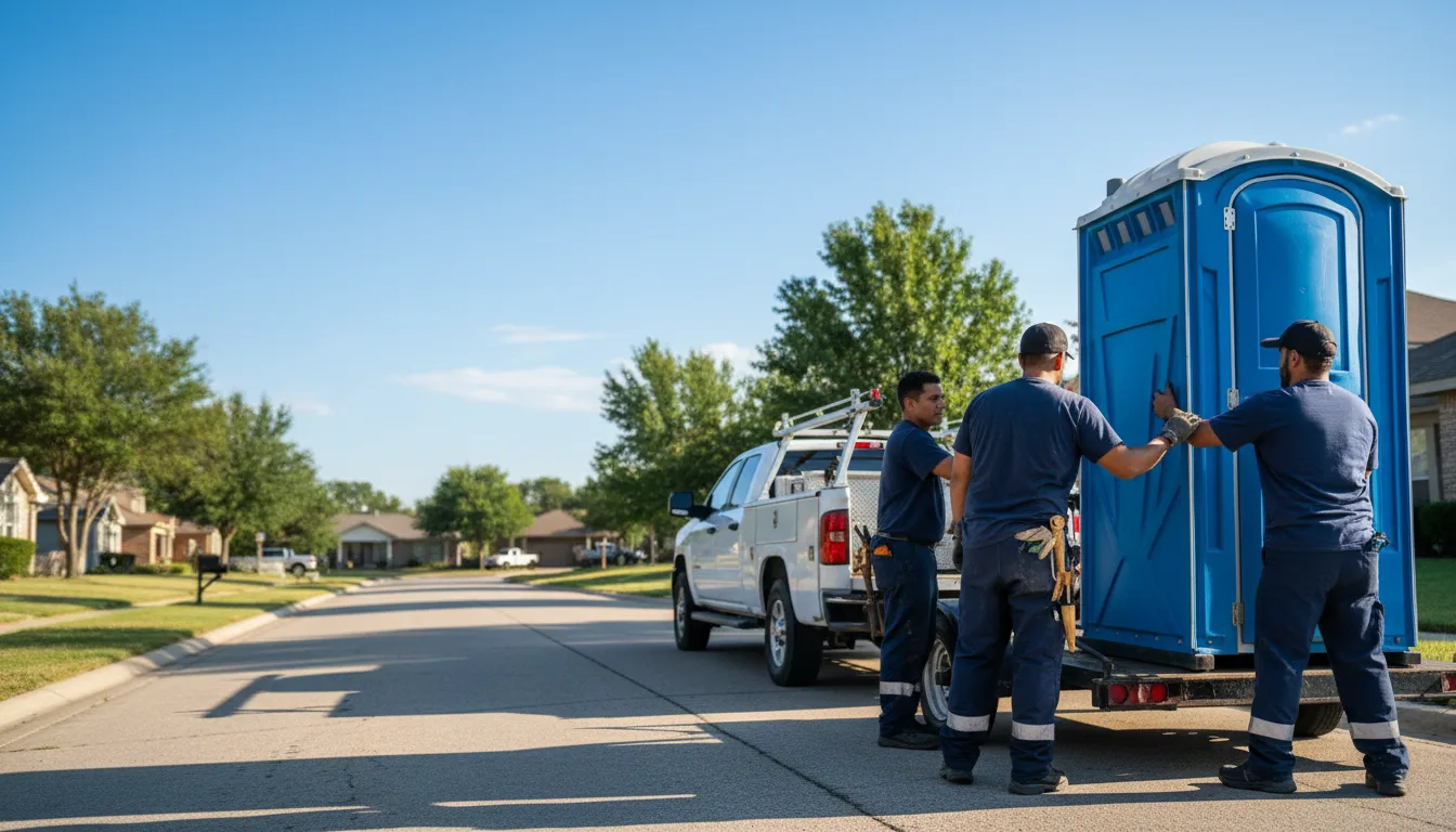 Portable Toilet Rental in Hardin, TX near me